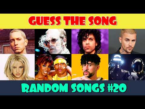 Guess the Song Music Quiz 🎶 50 Random Songs (Part 20)