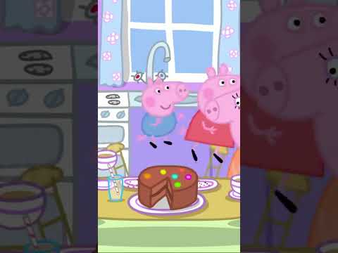 Peppa Pig: ¡Peppa y George hacen un desastre con el pastel! 🍰🐷| Peppa Pig Español