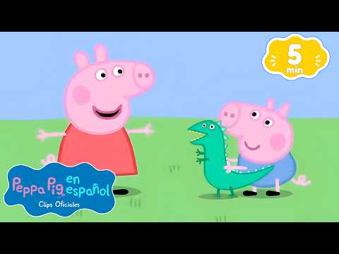 Peppa Pig: ¡¿Dónde está el dinosaurio de George?! 🦖🐷🎈️ | Peppa Pig Español