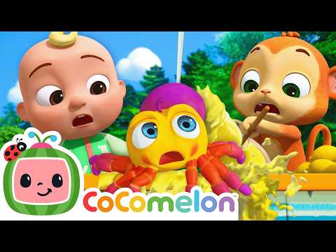 Itsy Bitsy Spider Adventure | Lemonade Stand Disaster | CoComelon Nursery Rhymes & Kids Songs
