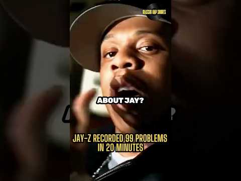 When Jay-Z Recorded “99 Problems” In 20 Minutes 🤯