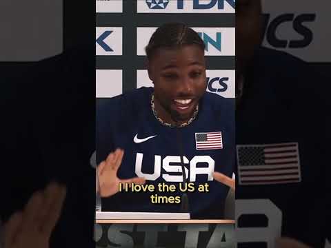 Noah Lyles THROWS SHADE At The NBA 🤯