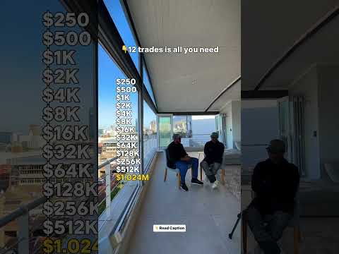 $250 to $1M in 12 Trades