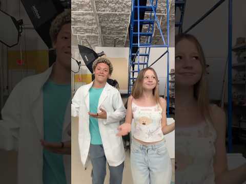 Nastya and jump dance