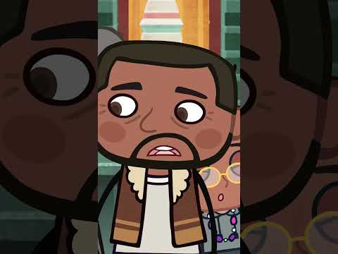 Hogie Watches Mardi Gras in New Orleans! 🎉🦢 #shorts #cartoonforkids #parades #fattuesday