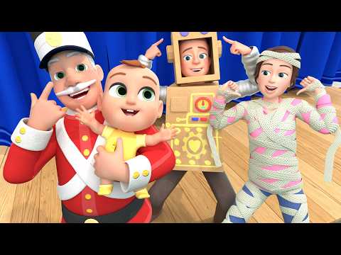 Head, Shoulders, Knees & Toes! Costume Party |  Nursery Rhymes & Kids Songs