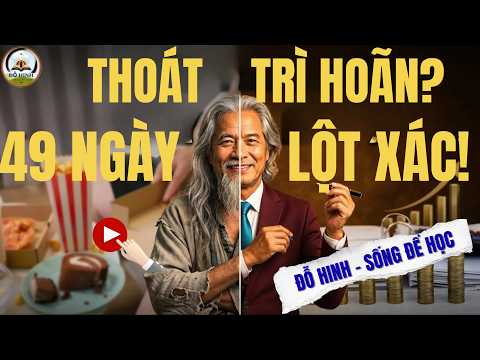 49 Ngày Lột Xác: Thoát Trì Hoãn, Kỷ Luật Thép Cho Đàn Ông | ĐỖ HINH - SỐNG ĐỂ HỌC