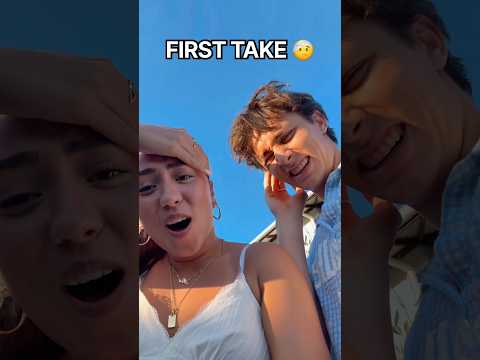 FAIL!🤣😭 - Cadel and Mia #blooper #funny #couple #shorts