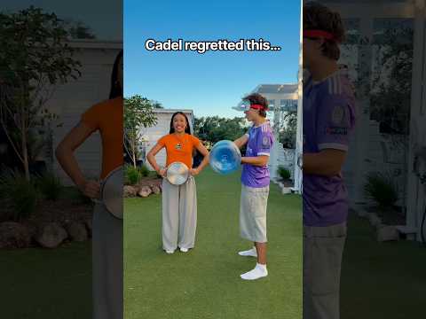 SUBSCRIBE FOR 7 YEARS OF GOOD LUCK! 🍀😅 | Cadel and Mia #funny #couple #shorts