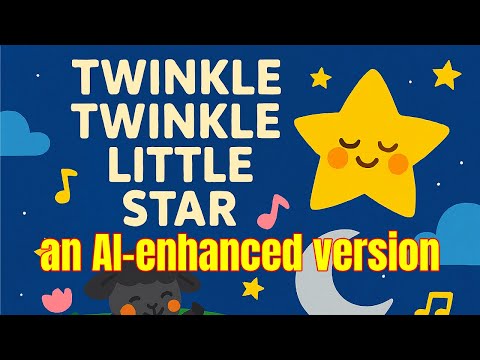 TWINKLE TWINKLE LITTLE STAR | an AI-enhanced Nursery Rhyme