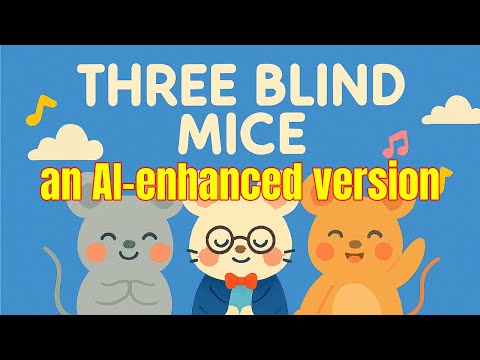 THREE BLIND MICE | an AI-enhanced Nursery Rhyme