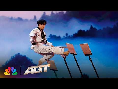 They Did THIS Blindfolded?! | World Taekwondo Demonstration Team | AGT