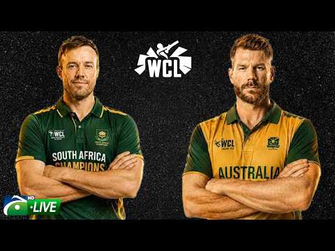 🔴LIVE: Australia Champions vs South Africa Champions | WCL 2026 | Geo Super