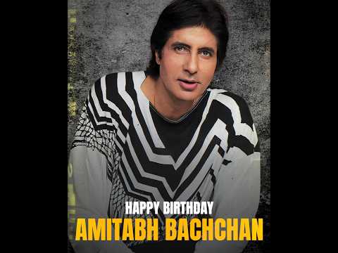 The voice. The aura. The legacy. Happy Birthday, Amitabh Bachchan sir!✨#HappyBirthdayAmitabhBachchan