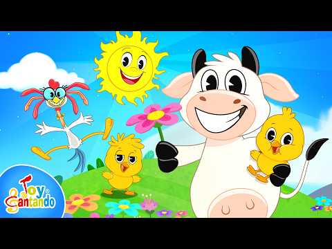 Buenos Días Qué Día Tan Feliz ☀️ Y Más Canciones Para Despertarse Con La Vaca Lola | Toy Cantando
