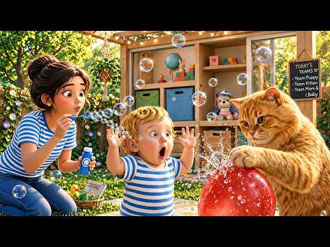 Funny Baby Moments with Cat & Dog 🐶👶 Non Stop Baby Laughing & Giggles Funny Mom (Sweet Edition)