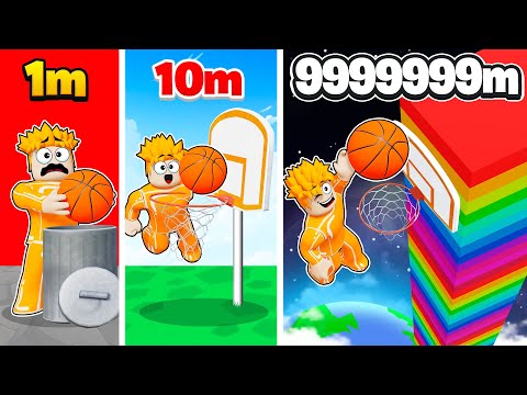 Salté 782,143,503 Metros Para Encestar en Roblox!