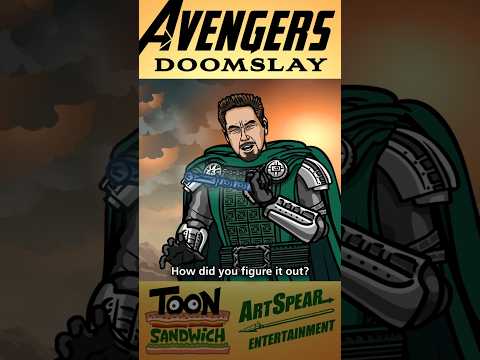 Doctor Doom's one weakness - TOON SANDWICH #funny #marvel #mcu #avengers #doomsday #animation