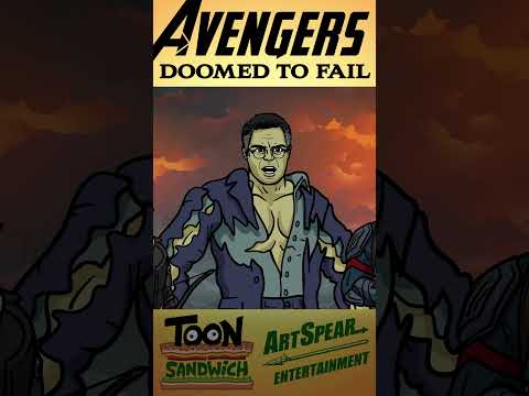 Doctor Doom vs Thor, Cap, Hulk & Hawk - TOON SANDWICH #funny #marvel #mcu #hulk #thor #avengers