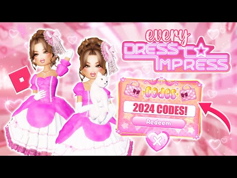 *NEW* EVERY ROBLOX DRESS TO IMPRESS CODE IN 2024 (WORKING!) || mxddsie ♡