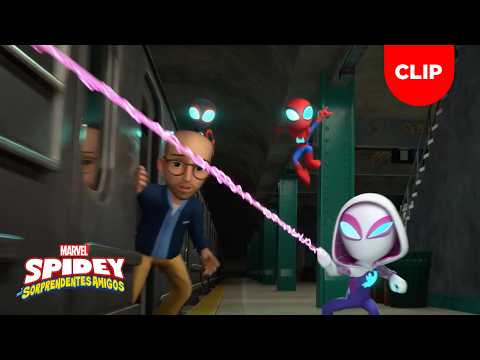 Problema en el túnel | Clip | Spidey y sus sorprendentes amigos
