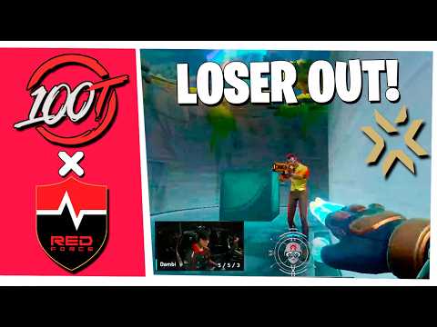 ELIMINATION! 100 Thieves vs Nongshim RedForce - HIGHLIGHTS | Valorant Champions 2026