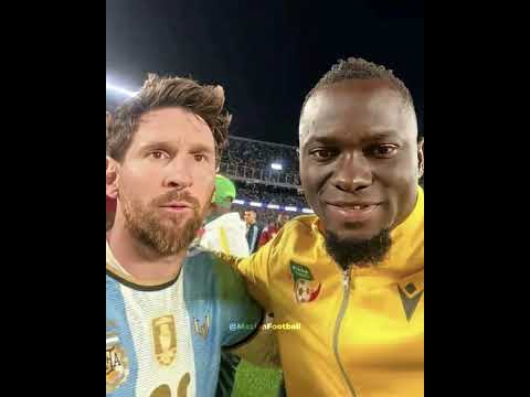 Messi's farewell 😭