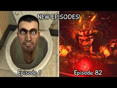 Skibidi Toilet 1 - 82 ALL Episodes (60 FPS REMASTERED) Upgraded Astro G-Man Toilet 6.0 (Episode 83?)