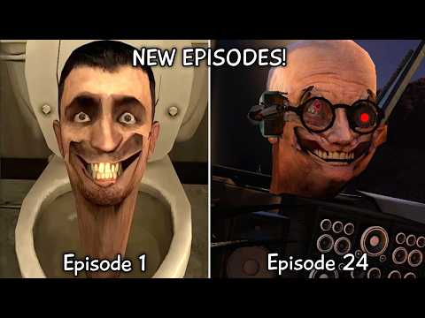 Skibidi Soundwave 1 - 24 ALL Episodes (60 FPS REMASTERED) Upgraded Titan TVMan (Episode 25?!)
