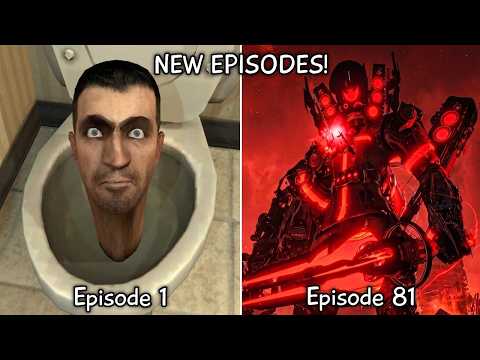 Skibidi Toilet 1 - 81 ALL Episodes (60 FPS REMASTERED) UTSM 3.0 Speaker Armada (Episode 82?!)