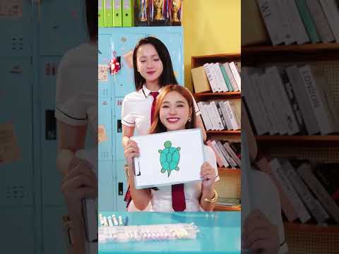 The horse drawing challenge! 😂 🐴 🎨 #taihoa #viral #shorts
