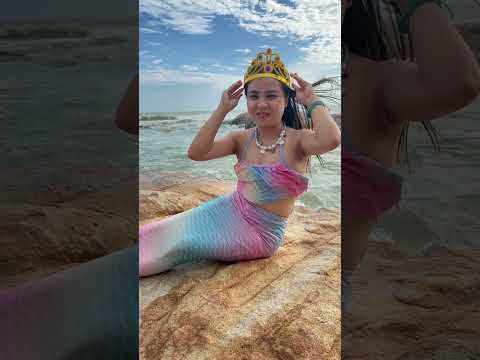 Cướp vương miện của nàng tiên cá || Ding ding dong mermaid cover #shorts
