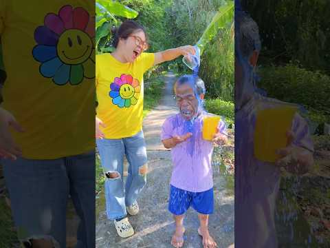 pouring water prank 🫗😄