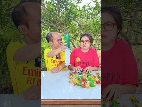 Candy prank on sister 🍬💉