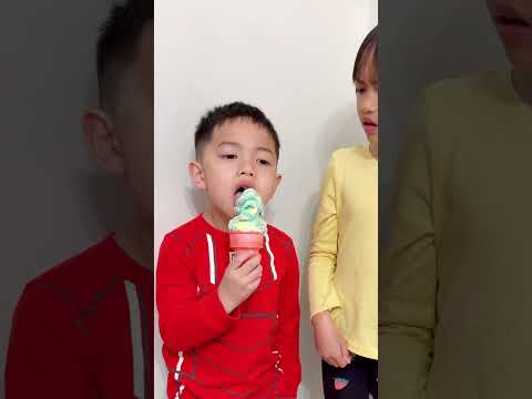 He had the last laugh 🍦😱👶🏻🤣