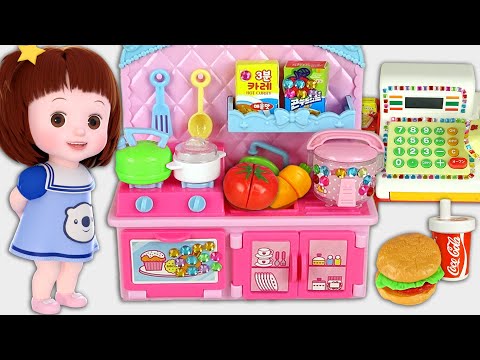 Baby Doli and kitchen cooking mart