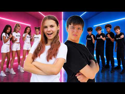Катя с Настей vs Андрей с Максом