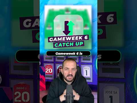 Gameweek 6 Catch-Up #fpl #fantasypremierleague #fpltips