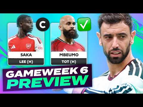 FPL Gameweek 6 Preview 🔥 Wildcard team ✍️ Best Cheap Midfielders 🤔