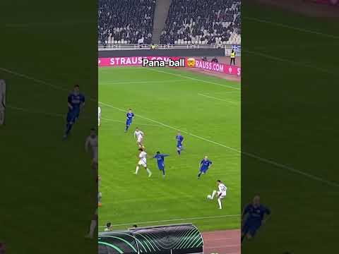 Panathinaikos playing the beautiful game