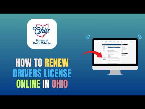 HOW TO RENEW DRIVERS LICENSE ONLINE IN OHIO (UPDATE 2026)