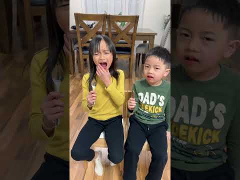 Chocolate spoon prank on sister 🤣🥄🍫