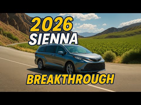 2026 Toyota Sienna Revolutionises Family Travel!