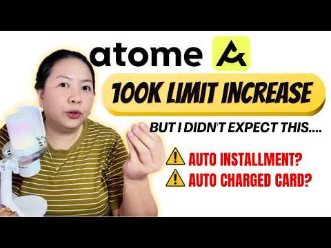 ATOME CARD LIMIT INCREASE TO 100K! + 2  Things You MUST Know⚠️ (Important!)