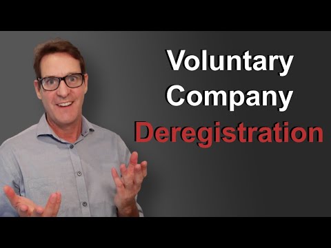 Voluntary Deregistration of Companies