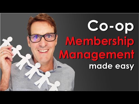 Co-op Membership Management. Print your own membership certificates