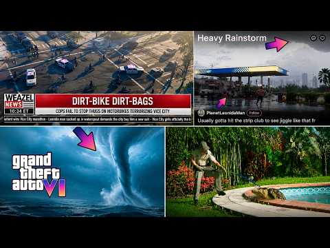 GTA 6 Ecosystem Explained: Weather, Animals & NPCs Are All Connected