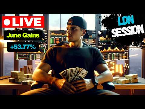 🔴 Live Day Trading | Gold | Order Flow & Price Action | June 19, 2026