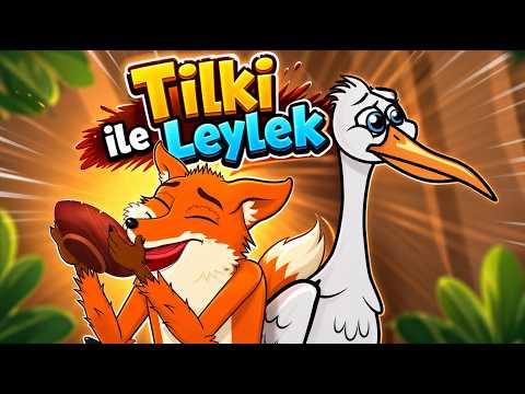 Tilki ile Leylek + Susayan Kurbağa Tiddalik + Küçük Kırmızı Tavuk ✨ | Adisebaba Masallar