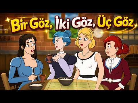 Bir Göz İki Göz Üç Göz & Kırmızı Ayakkabılar 👠✨ | Adisebaba Masallar
